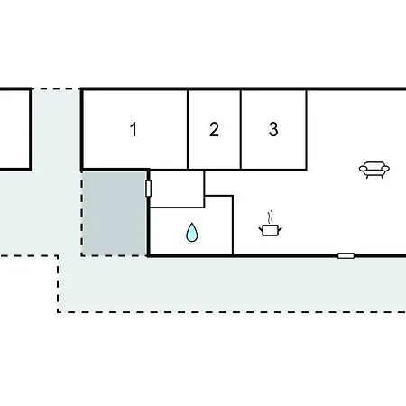 Hébergement de vacances 2 Bedroom Beautiful In Juelsminde *